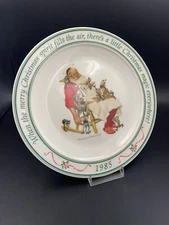 1985 Hallmark Norman Rockwell Limited Edition Christmas Plates
