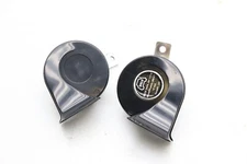 WOLO 380-2T 12V HORNS HIGH & LOW TONE PAIR E1375