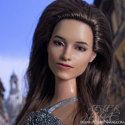 OOAK Barbie Custom Repaint Realistic Dressed Art Doll by