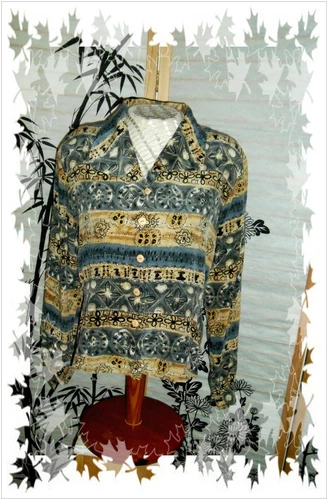 Women's Blouse Size M  by FU DA 