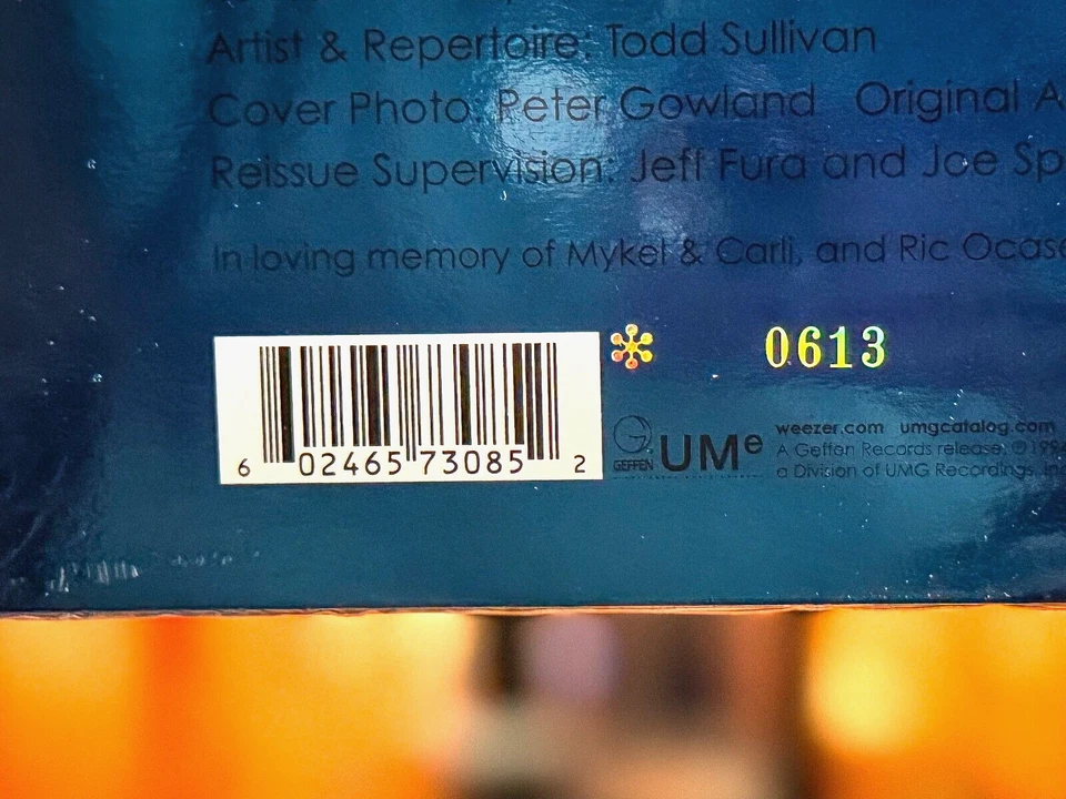 SEALED Weezer Blue Album HALF SPEED mastering 45RPM 2LP 30th red green - Image 4 of 4