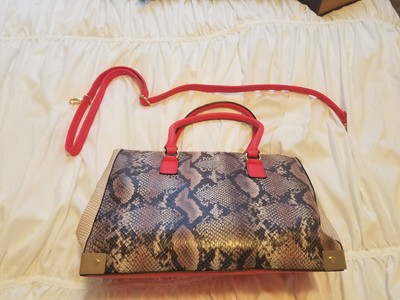 snakeskin purse aldo