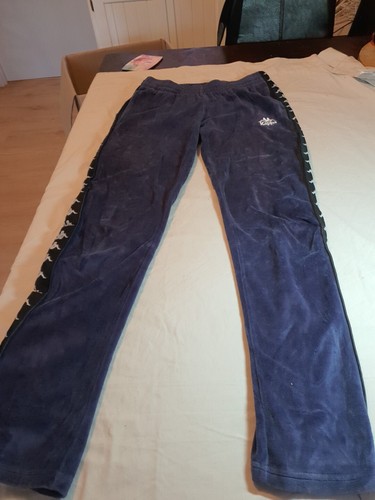 Vintage Kappa Velvet Button Up Track Pants Size S