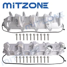 Valve Cover Kits w/gasket for Chevrolet 14-19 Corvette 6.2L 15-20 GMC Yukon 5.3L