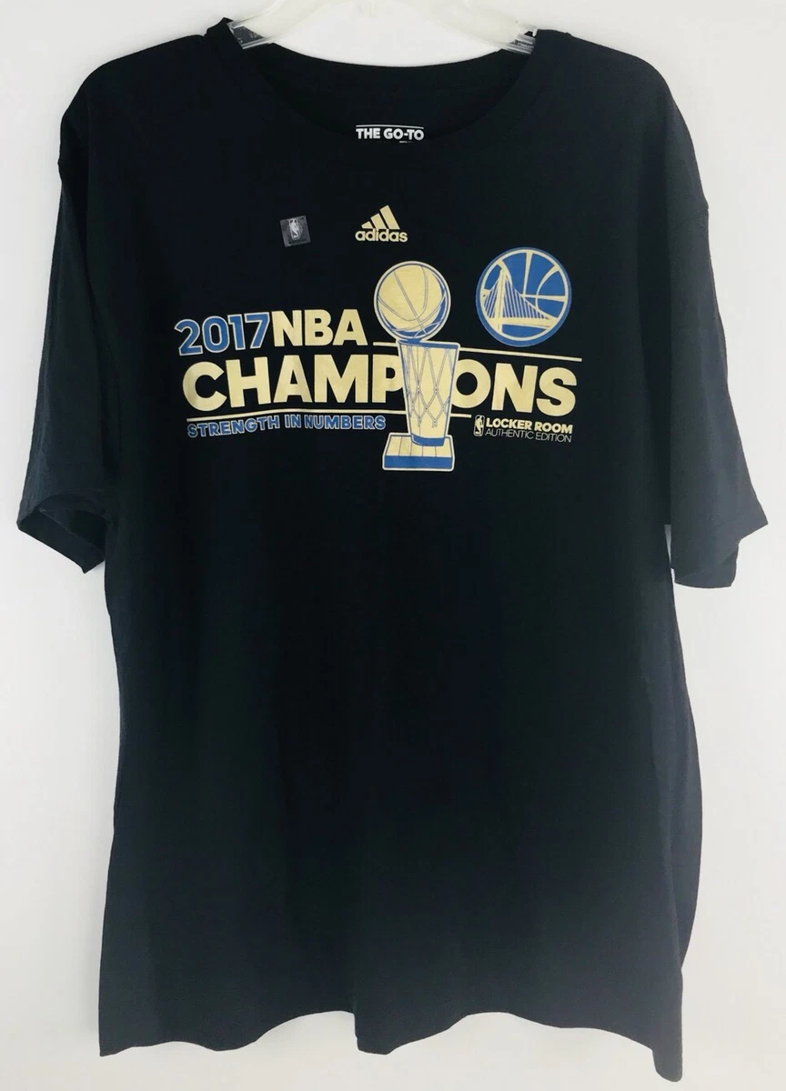  Golden State Warriors 2017 NBA Finals Champions Big Time Blue  T-Shirt : Sports & Outdoors