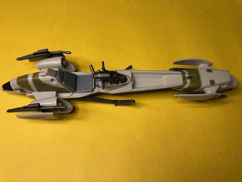 Vintage Hasbro Star Wars The Clone Wars Green BARC Speeder Bike