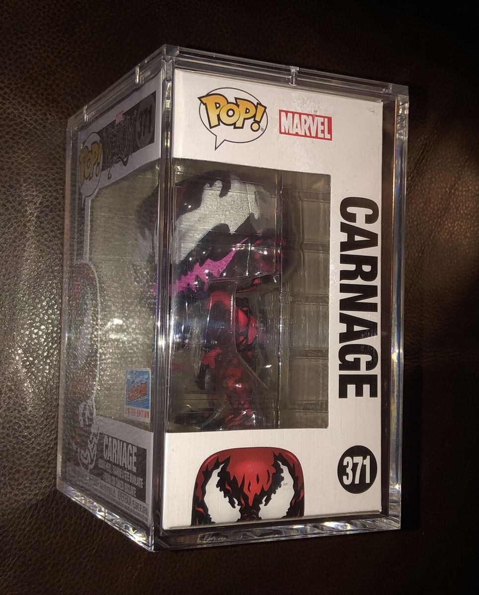 Funko Pop! Carnage Marvel Venom #371 NYCC 2018 Exclusive Funko Pop! Carnage Marvel Venom #371 NYCC 2018 Exclusive