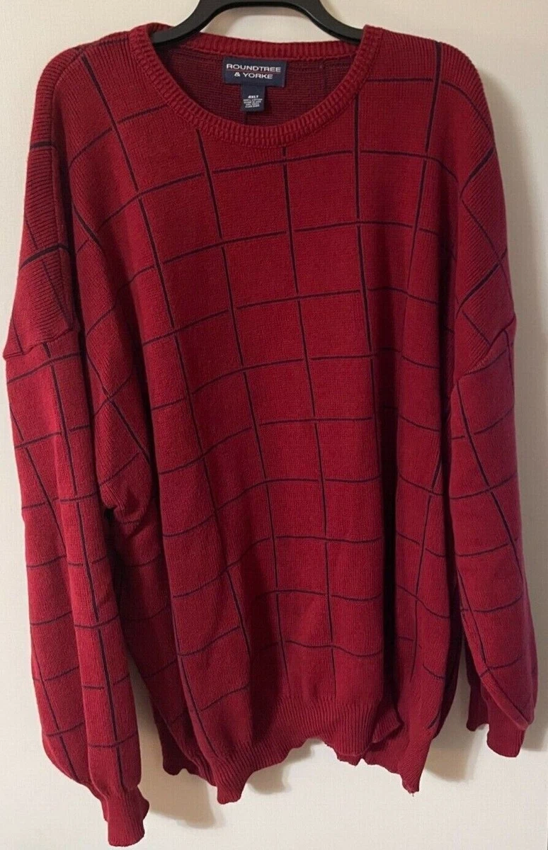 Big and deals tall red sweater