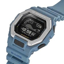 CASIO G-SHOCK GBX-100-2AJF G-LIDE Bluetooth Tide Graph Moon Data Watch Blue 46mm