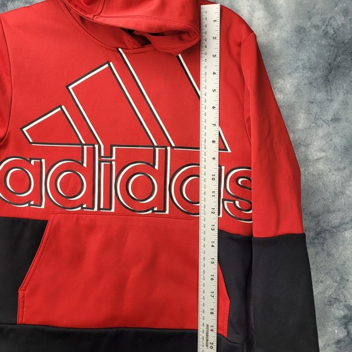 Adidas Graphic Hoodie Pullover SZ N 10/12 - Picture 5 of 10