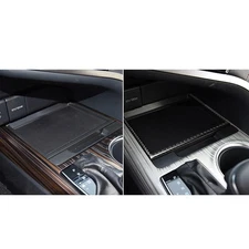 For Toyota Camry 18-2023C arbon Fiber U-shaped Storage Box Sticker Cover Trim