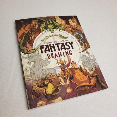 Beginner's Guide to Fantasy Drawing Paperback 3dtotal Publishing Book How-To