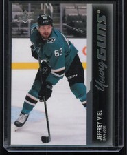 #233 2021-22 Upper Deck Jeffrey Viel YOUNG GUNS San Jose Sharks