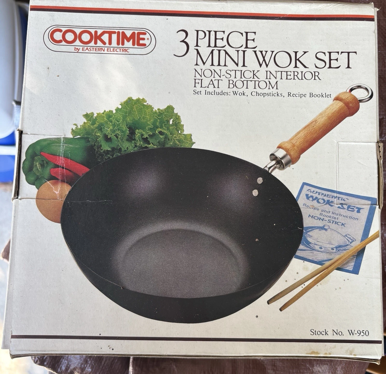 Cooktime 3-Piece Mini Wok Set, Non-Stick Interior, Flat Bottom
Opens in a new window or tab