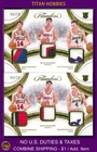 2024-25 Flawless Matas Buzelis/Reed Sheppard/Knecht GOLD Triple PATCH RC /10 LOT