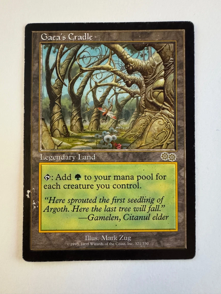 Gaea's Cradle Land Magic: The Gathering Trading Card Games Urza's