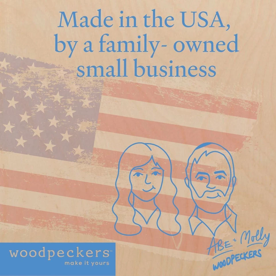 Bastón de caramelo recorte de madera sin terminar 18 pulgadas, decoración navideña, manualidades | pájaros carpinteros Foto 2 de 4