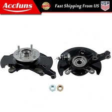 Pair Front Wheel Hub Bearing Knuckle Assembly For Honda Civic 2003-2005 1.7l Pair Front Wheel Hub Bearing Knuckle Assembly For Honda Civic 2003-2005 1.7l