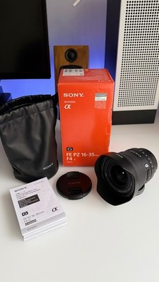 Sony FE PZ 16-35mm F4 G Wide Angle Camera Lens (SELP1635G)