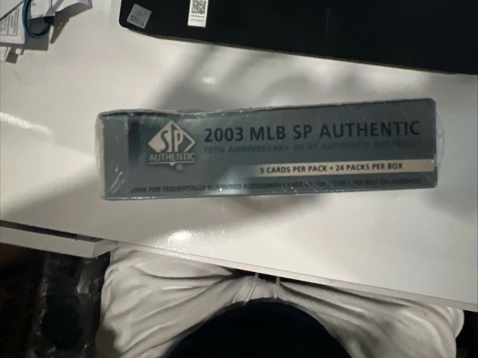 2003 Upper Deck SP Authentic Baseball Hobby Box Sealed Unopened - Image 4 of 4