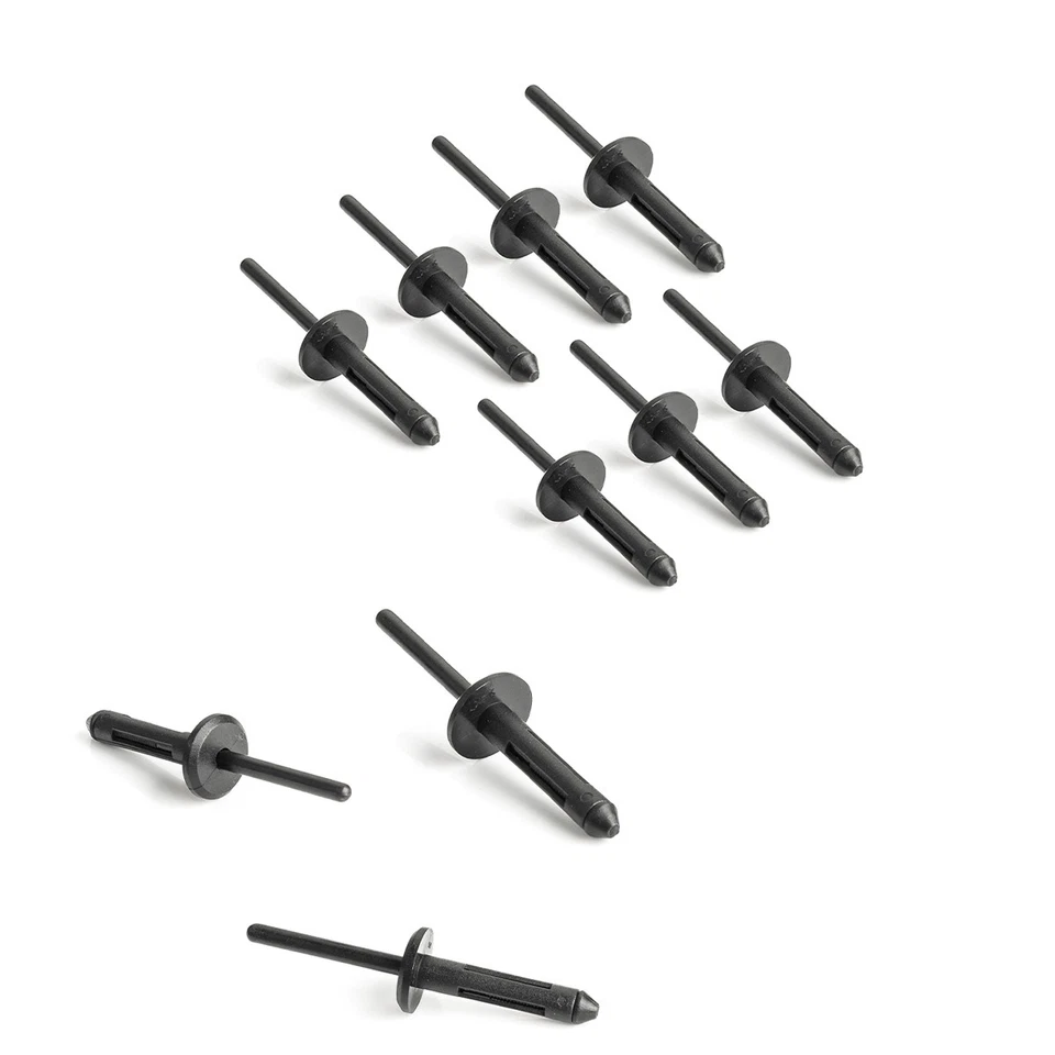 10X Lateral De Carrocería Fijación Remaches Para Chrysler Voyager I - Imagen 2 de 4