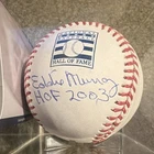 Eddie Murray HOF 2003 Autographed Baseball James Spence Authentication (JSA)
