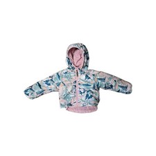 The North Face Toddler Girl Size Hooded Reversible Jacket 3-6 Month