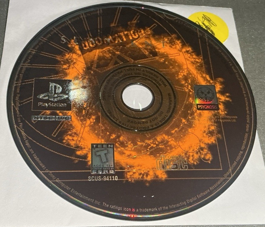 Sentient (Sony PlayStation 1 PS1, 1996) DISC ONLY Tested ~J1211