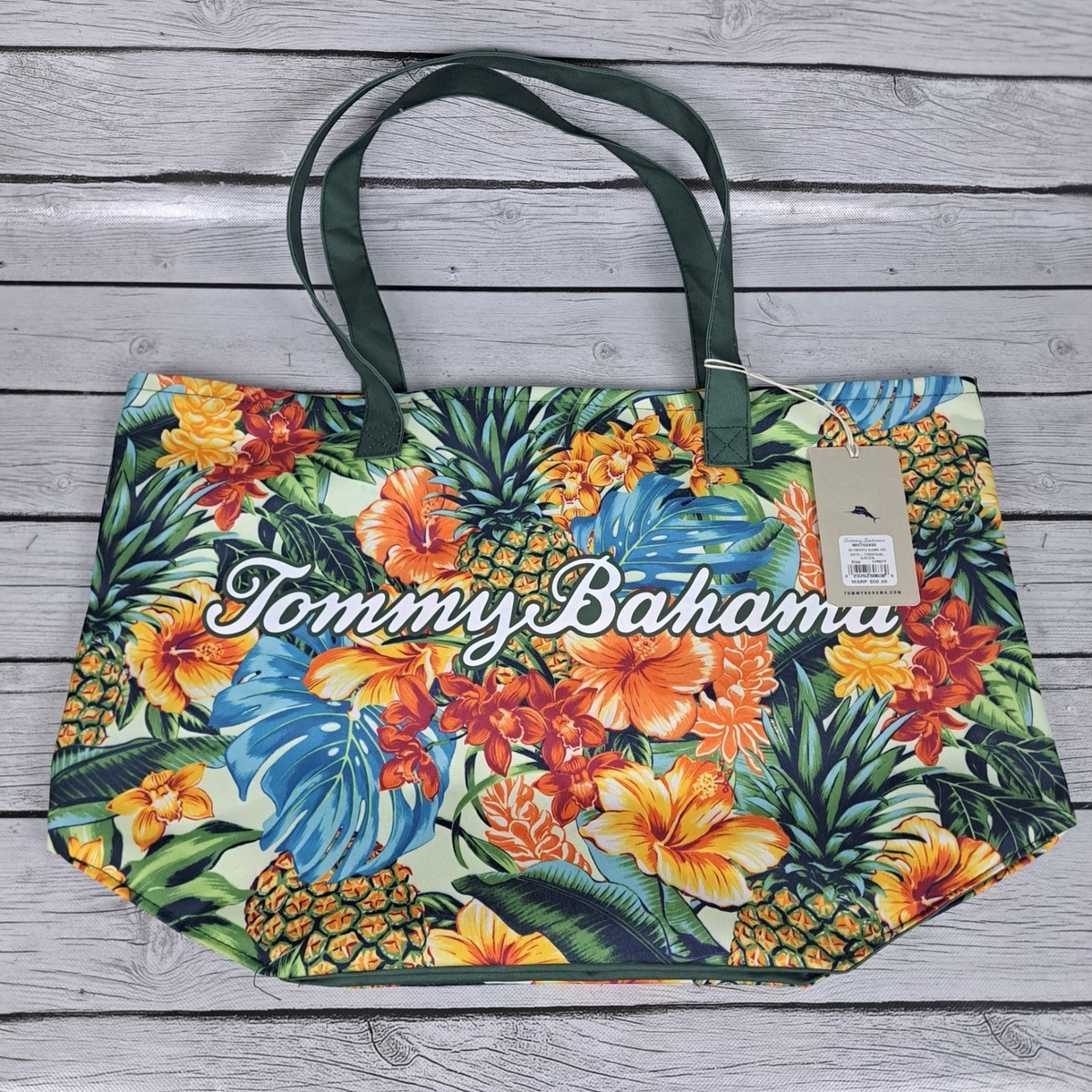 Beach Totes Tommy Bahama Canvas Bag TOMMY BAHAMA Straw Raffia