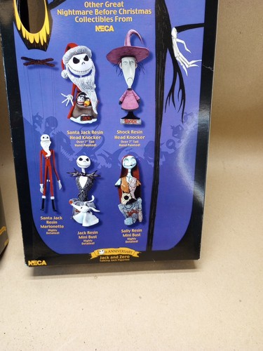Neca 2003 Nightmare Before Christmas Talking Jack and Zero and Sally 18" - Picture 12 of 14
