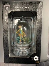 Disney's Haunted Mansion 9.75” Lantern Snow Globe LED Light Up Caretaker & Dog