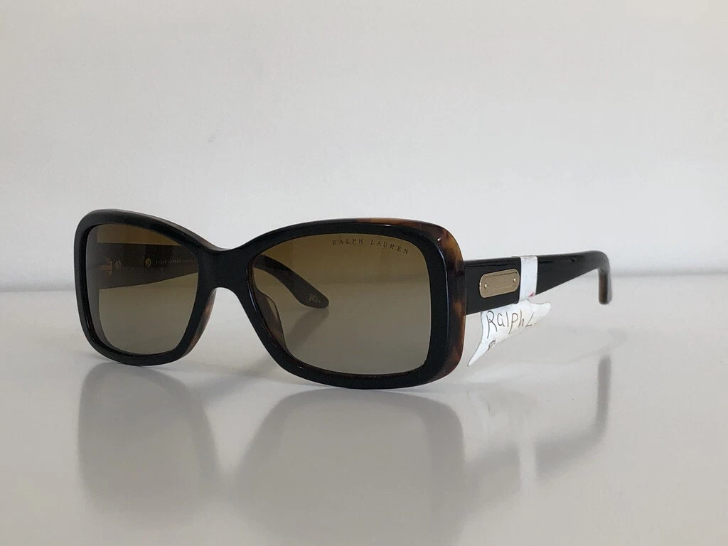 Ralph Lauren RL 8066 5260 T5 Square Havana Brown Sunglasses 55 16 135