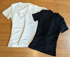 Lot of 3 - UNDERWORKS Men's Microfiber Compression Crew Neck T-Shirts 988 - M