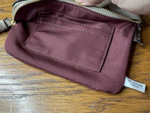 NWT COACH CORNER ZIP WRISTLET IN CROSSGRAIN LEATHER 58032 WALLET BAG PURSE BAG - Picture 10 of 14