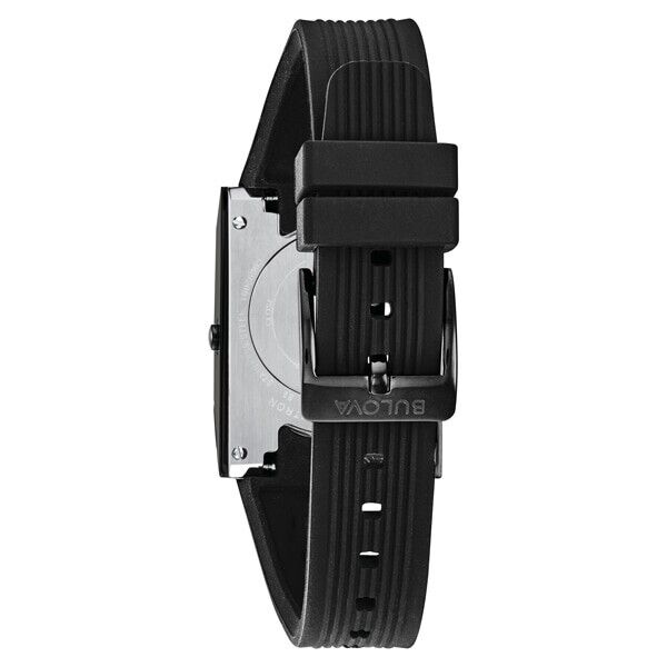 Bulova Computron Digital Black Men's Watch JPN NEW 98C135 Bulova Computron Digital Black Men's Watch JPN NEW 98C135