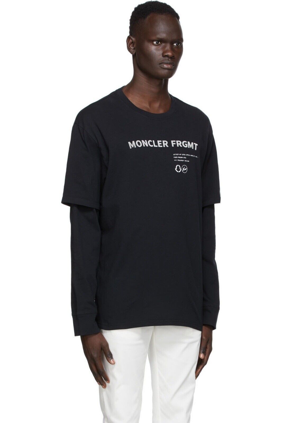 Moncler Genius 7 Moncler Fragment Hiroshi Fujiwara Black Raggae