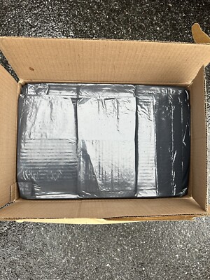 50-60 Gallon Black/Clear Home Kitchen Contractor Trash Bags 3 Mil - 50 Per Box