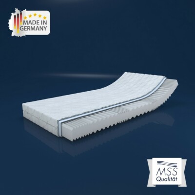 MSS  VitalFoam  Wellness Premium Matratze Memory Kaltschaum 7 Zonen