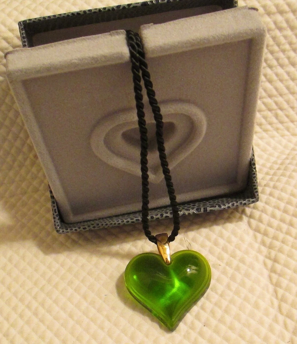 Lalique heart necklace deals
