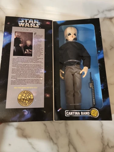Vintage 1996 Kenner Star Wars gold seal Collector Series TEDN 12-inch Figure NIB
