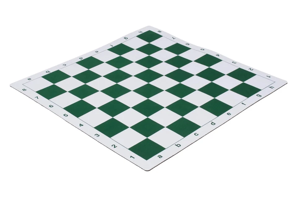US Chess Federation's 2.25" - Green Mousepad Chess Board (4 Pack) - Image 3 of 3