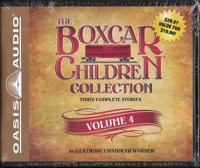 NEW The Boxcar Children Collection Volume 4 CD Gertrude Chandler Warner Audio