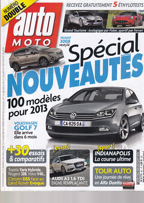 AUTO MOTORRAD NR. 207 PEUGEOT 3008 RESTYLE / GOLF 7 / DS5 VS LAND EVOQUE / YARIS HYBRID