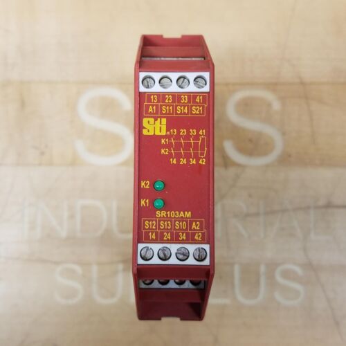 Sti SR103AM01 Safety Relay, AC/DC 24 Volt - USED - Picture 3 of 4