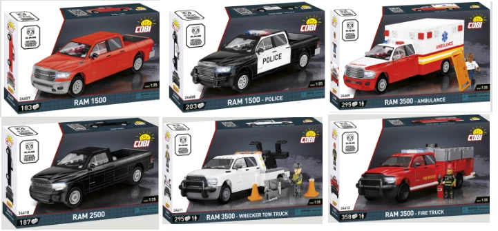 COBI Dodge RAM Pickup verschiedene Modelle zur Auswahl NEU & OVP