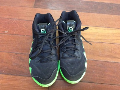 green basketball shoes youth