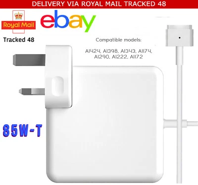 85W-TIP Charger For MacBook Pro 13" 15" 17" Inch Retina 2012 2013 2014 2015 - Image 1 of 4