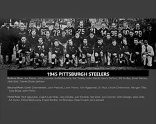 1945 PITTSBURGH STEELERS 8X10 TEAM PHOTO NFL FOOTBALL PICTURE