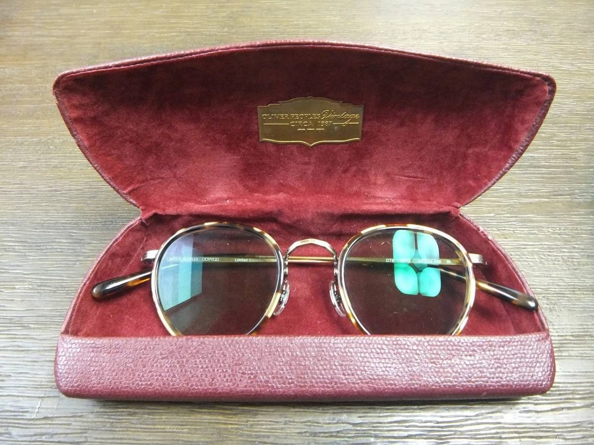 Oliver Peoples MP-2 Miyabi BK Limited Edition Tortoiseshell x Gold Sculpture