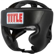 Title Boxing Classic Hi-Performance Training Headgear 2.0 - Black